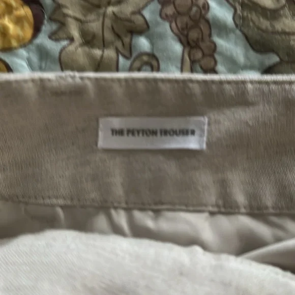 tan linen blend Loft Peyton trouser size 4 - Picture 5 of 6